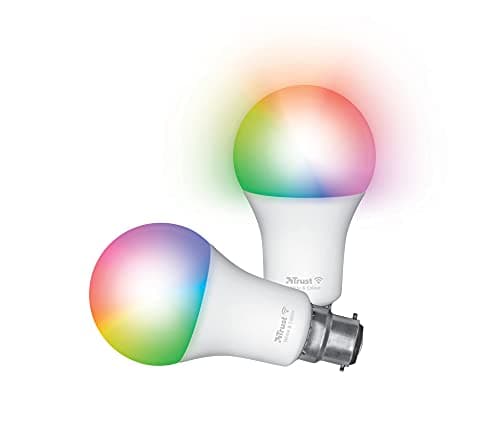 Trust Lampadina Smart B22 Multicolore 2 Pezzi
