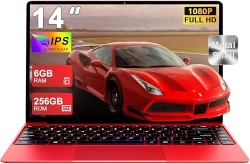 NOTODD PC Portatile 14 Pollici 6GB 256GB